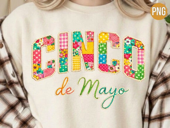 Cinco De Mayo Patchwork Texture PNG: Elevating Your Creative Projects with High-Quality Digital Design
