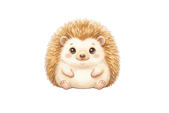 Cute Hedgehog PNG & SVG Cut Files