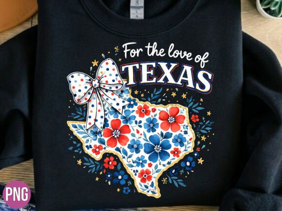 For the Love of Texas Floral Map PNG: Elevating Your Creative Projects with High-Quality Digital Design