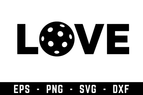Unleashing Creativity with the Love Pickleball SVG Cut File for Modern DIY Projects
